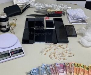 Dois são presos durante operação contra o tráfico de drogas em Castelo Casal preso em Castelo