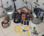 PM recupera materiais furtados e apreende drogas em São José do Calçado