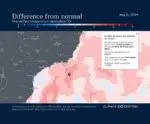 Como a mudança climática influencia a temperatura do oceano perto de você