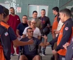 Sargento dos Bombeiros baleado em Anchieta recebe alta de hospital Sargento dos bombeiros baleado em Anchieta