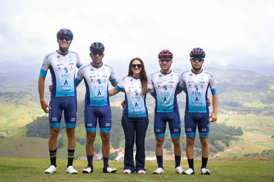 Dia do ciclista - família de ciclistas cachoeirenses