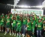 Porto Vitória comemorando o título da Copa Espírito Santo