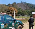Polícia Militar Ambiental constata queimada ilegal na região do Caparaó
