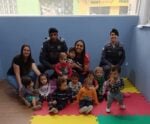 Dia do Soldado: policiais militares visitam escola em Mimoso do Sul