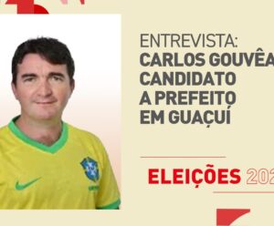 AO VIVO | Entrevista com Carlos Gouvêa, candidato a prefeito em Guaçuí Carlos Gouvêa, candidato a prefeito em Guaçuí