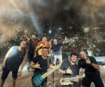 Grupo Samba de Quintal agita o domingo da Feira Gastronômica em Guaçuí