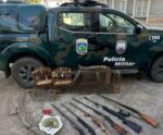 Polícia apreende armas de fogo e animais silvestres no Espírito Santo