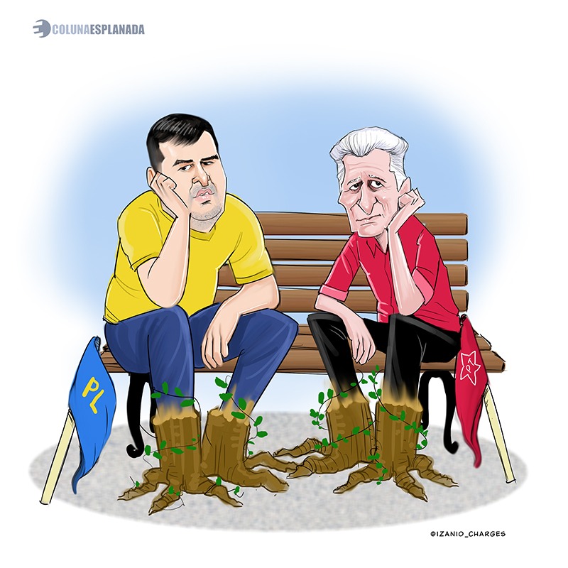 Charge: Izânio Façanha Charge: Izânio Façanha