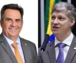 Ciro Nogueira e Marcel van Hattem participam da campanha de Ferraço