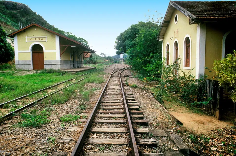 Ferrovia Leopoldina, estação de Viana