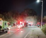 Idosa morre após carreta tombar sobre moto na BR-101