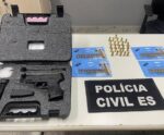 Polícia Civil cumpre mandados e apreende arma e munições em Mimoso