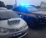 PRF apreende tabletes de cocaína em veículo na BR-101, em Itapemirim