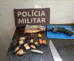 PM aborda quadrilha e dois são detidos com drogas em Itaipava