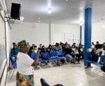 Escola de Guaçuí promove roda de conversa com líder quilombola