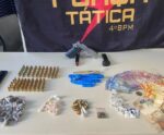 Força Tática apreende armas e drogas em cidade do Espírito Santo