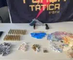 Força Tática apreende armas e drogas em cidade do Espírito Santo