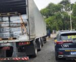 PRF apreende 960 garrafas de energético sem nota fiscal no ES