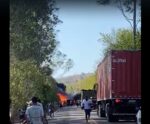 VÍDEO | Grave acidente interdita rodovia no Espírito Santo