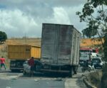 Imagem impressionante mostra veículo após acidente em rodovia do ES