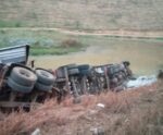 Mimoso do Sul: grave acidente provoca morte de caminhoneiro
