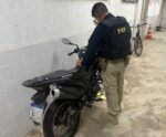 Motocicleta abordada no ES chama atenção da PRF