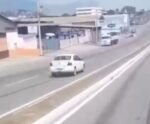 VÍDEO | Motorista é flagrado na contramão na ES 482, em Cachoeiro