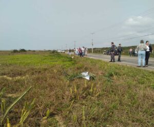 Mulher morre após ser atropelada na ES 060, em Itapemirim Mulher atropelada em Itapemirim
