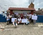 Protesto pede justiça pela morte de bebê em hotel infantil em Cachoeiro
