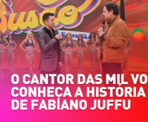 O Cantor das Mil Vozes: conheça a história emocionante de Fabiano Juffu