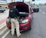 Veículo furtado é recuperado pela PRF na BR-101 no Espírito Santo