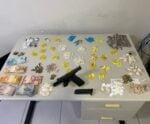 Arma e grande quantidade de drogas são apreendidas no Espírito Santo