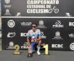 Família de ciclistas cachoeirenses conquista medalhas em Estadual