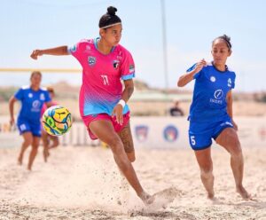 Equipe do ES goleia San Marcelino no Mundial de Clubes de beach soccer Mundial de Clubes de beach soccer