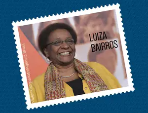 Selo dos Correios celebra Luiza Bairros, ex-ministra e ativista negra