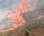 VÍDEO | Moradores registram incêndio se espalhando em pasto em Cachoeiro