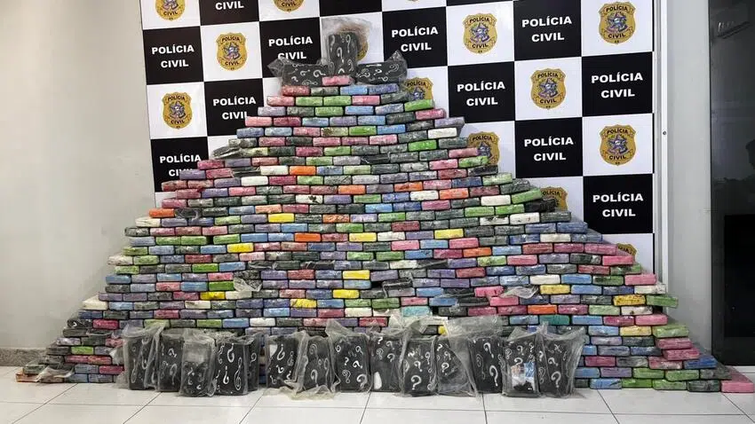 Maior apreensão de cocaína do ES