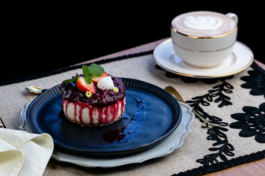 café da manhã nas montanhas