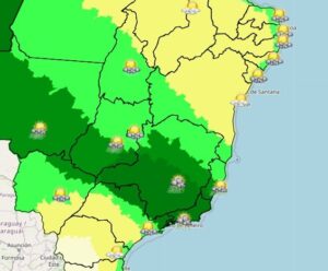 Confira como fica o tempo neste domingo (20) em todo o Estado