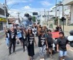 Marco histórico! Passeata antirracista movimenta as ruas de Guaçuí