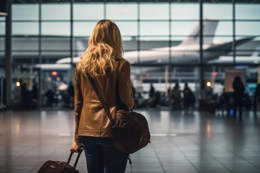 viagem - malas - avião - aeroporto
