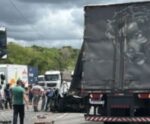 Impressionante! Veja como ficou caminhonete após acidente na BR-101