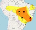 Vem chuva! Cidades do Espírito Santo recebem dois alertas de perigo