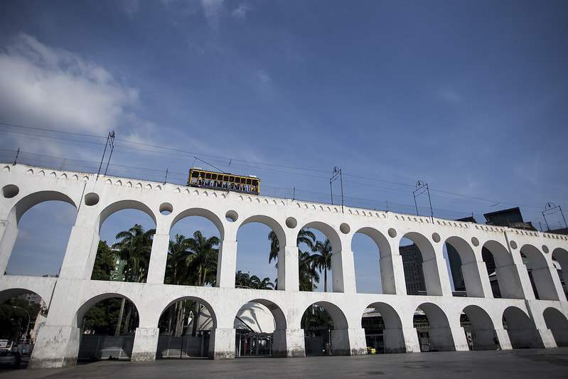 Arcos da Lapa_Bonde_Rio de Janeiro_RJ