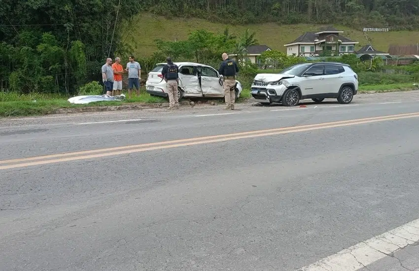 Batida grave na BR-262