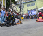 Corrida de carrinho de rolimã vira prática esportiva no Espírito Santo