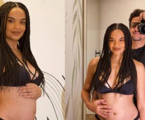 Lucy Ramos revela gravidez do primeiro filho com Thiago Luciano Lucy Ramos