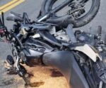 Motociclista morre em batida com caminhonete na BR-101, em Anchieta