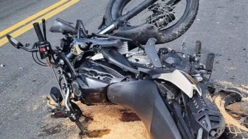 Motociclista morre em Anchieta