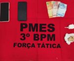 Veículo que seguia com drogas de Cachoeiro para Alegre é abordado pela PM